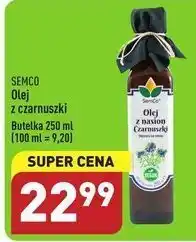 ALDI Olej z czarnuszki semco oferta