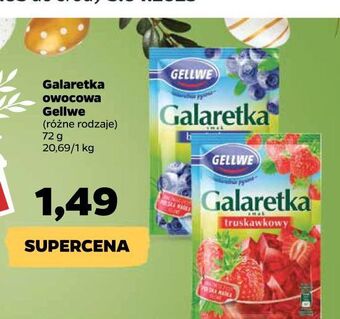 Netto Galaretka truskawkowa gellwe oferta