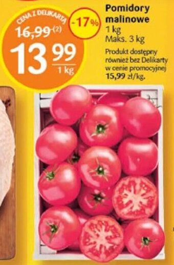 Delikatesy Centrum Pomidory malinowe. 1kg oferta