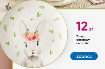 Pepco Pepco, Talerz deserowy ceramika oferta