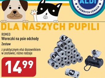 ALDI Romeo Woreczki na psie odchody oferta