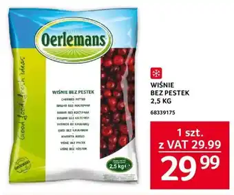 Selgros Oerlemans Wiśnie bez pestek 2,5kg oferta