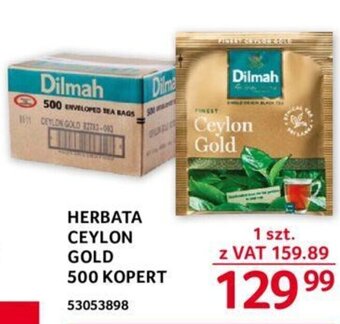 Selgros Dilmah Herbata ceylon gold 500 kopert oferta