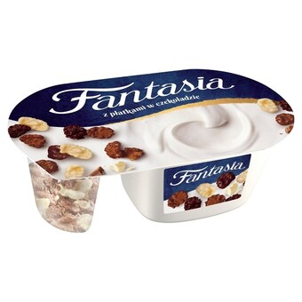 Żabka Fantasia jogurt kremowy z płatkami w czekoladzie 102 g oferta