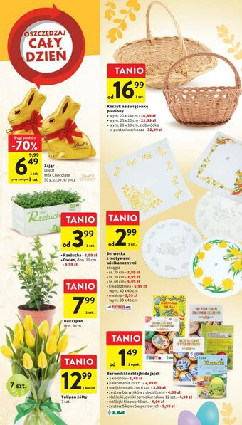Intermarche Koszyk do święconki 25 x 20 cm oferta