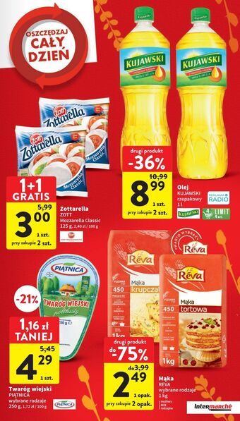 Intermarche Olej rzepakowy kujawski oferta