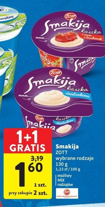 Intermarche Kaszka z sosem truskawek zott smakija oferta