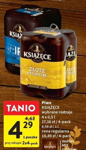 Intermarche Piwo książęce ipa oferta