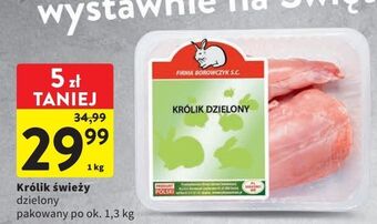 Intermarche Królik dzielony borowczyk oferta