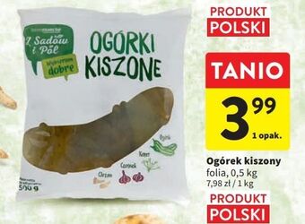 Intermarche Ogórki kiszone z sadów i pól oferta