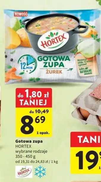 Intermarche Żurek hortex gotowa zupa oferta