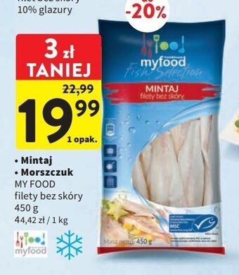 Mintaj filet bez skóry myfood