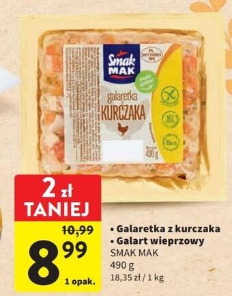 Intermarche Galart z kurczaka smak mak oferta