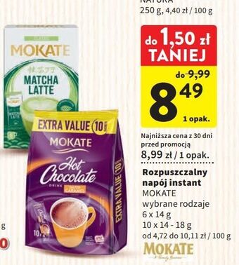 Intermarche Napój czekoladowy salted caramel mokate hot chocolate drink oferta