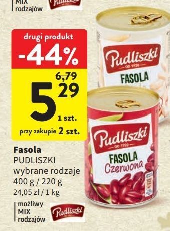 Intermarche Fasola czerwona pudliszki oferta