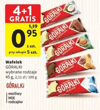 Intermarche Wafelek czekoladowy góralki oferta