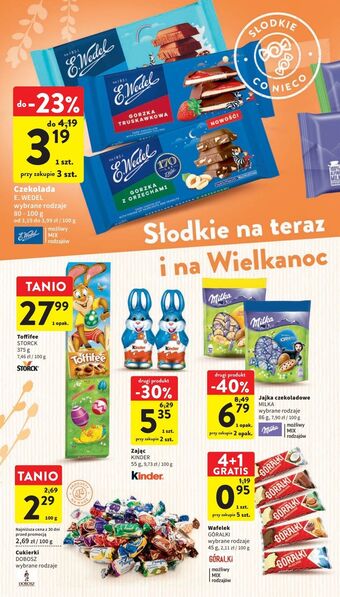 Czekolada gorzka z orzechami e. wedel