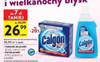 Żel zmiękczający wodę przeciw kamieniowi calgon