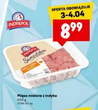 Lewiatan Indykpol Mięso mielone z indyka 500g oferta