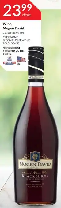 Stokrotka Mogen David Wino 750ml oferta