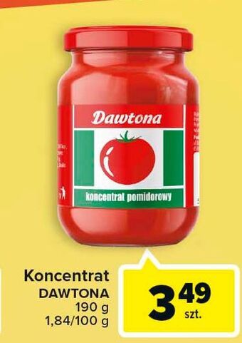 Carrefour Market Koncentrat pomidorowy dawtona oferta