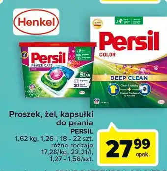 Carrefour Market Kapsułki do prania deep clean color persil power caps oferta