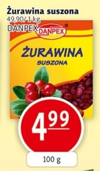 Prim Market Danpex żurawina suszona 100g oferta