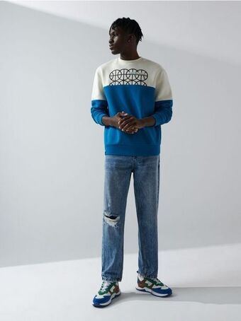 Sinsay Bluza z nadrukiem oferta