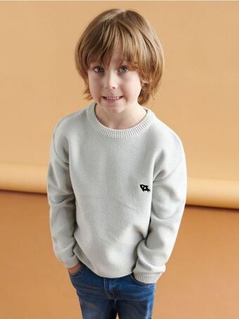 Sinsay Sweter z haftem oferta