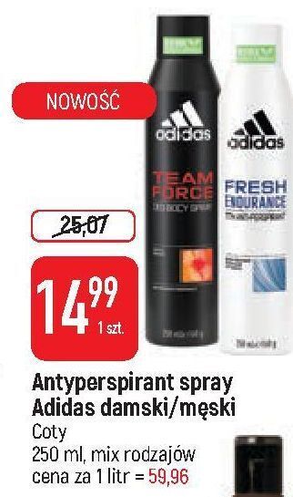 E.Leclerc Dezodorant adidas men team force oferta