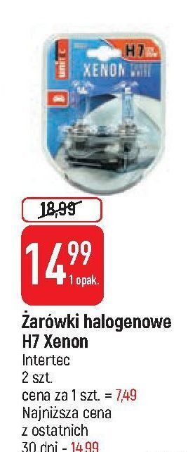 E.Leclerc Żarówki xenon turbo white h7 unitec oferta