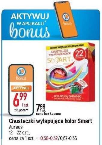E.Leclerc Chusteczki wyłapujące kolor smart wash oferta