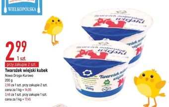 E.Leclerc Twarożek naturalny wiejski nowa droga oferta