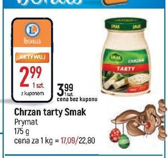 E.Leclerc Chrzan tarty smak oferta