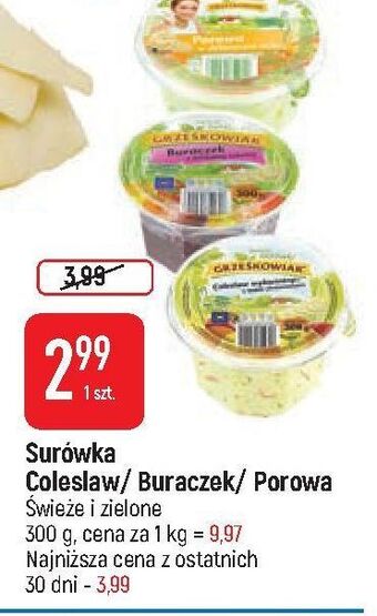 E.Leclerc Surówka porowa grześkowiak oferta
