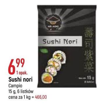 E.Leclerc Sushi nori mr. ming oferta