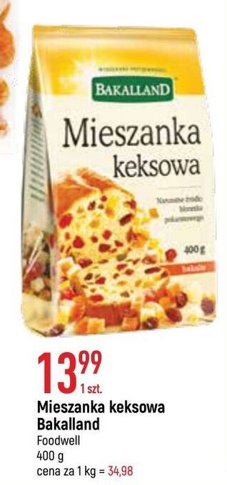 E.Leclerc Mieszanka keksowa bakalland oferta