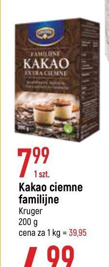 E.Leclerc Kakao familijne ciemne kruger oferta