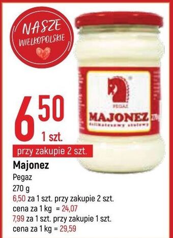 E.Leclerc Majonez delikatesowy pegaz oferta