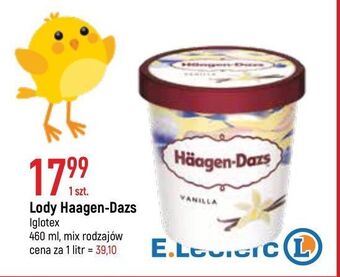E.Leclerc Lody vanilla haagen-dazs oferta