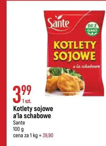 E.Leclerc Kotlety sojowe a'la schabowe sante oferta
