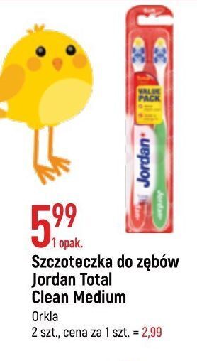 E.Leclerc Szczoteczka do zębów medium jordan total clean oferta