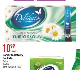 Papier toaletowy rumiankowy delikato delko