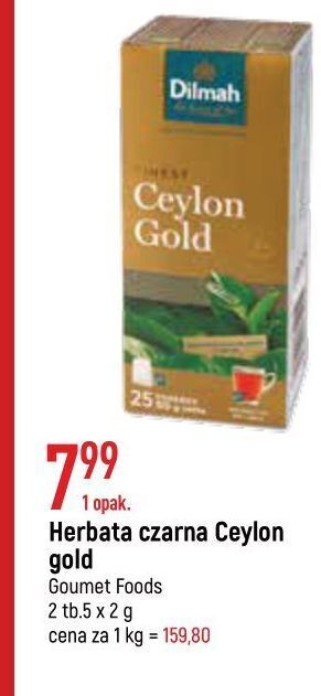 E.Leclerc Herbata dilmah ceylon gold oferta