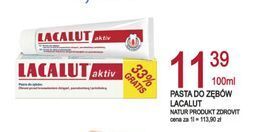 E.Leclerc Pasta do zębów lacalut aktiv oferta
