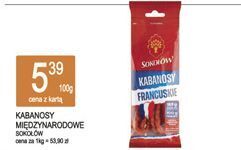E.Leclerc Kabanosy francuskie sokołów oferta