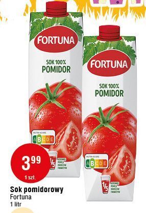 E.Leclerc Sok 100% pomidor fortuna oferta