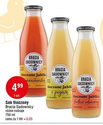 E.Leclerc Sok tłoczony jabłko i marchew bracia sadownicy oferta