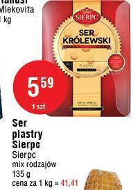 E.Leclerc Ser żółty królewski plastry sierpc oferta