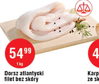 E.Leclerc Dorsz atlantycki filet bez skóry 1kg oferta